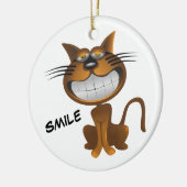 Groot Kat Keramisch Ornament (Links)