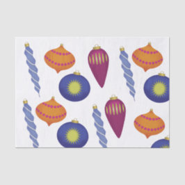 Groot kerst ornament weefsel papier