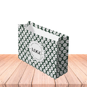 Groot & Klein Bedrijf Aangepast Zakelijk Logo Patr Cadeauzakje
