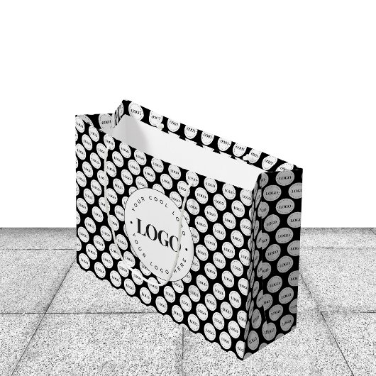 Groot & Klein Bedrijf Aangepast Zakelijk Logo Patr Cadeauzakje