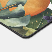 Groot Kleurrijk Oranje Fruit & Foliage Design Bureaumat (Hoek)