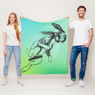 Groot konijn Jack Konijn Fleece Deken