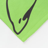 Groot konijn Jack Konijn Fleece Deken (Hoek)