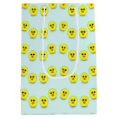 Groot kopje, blauw medium cadeauzakje (Achterkant)