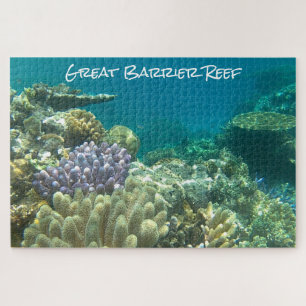 groot koraal van de barrièrerif legpuzzel