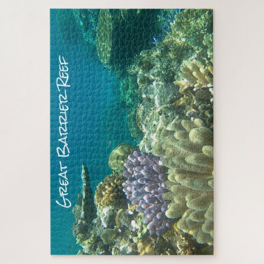 groot koraal van de barrièrerif legpuzzel (Verticaal)