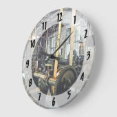 Groot laboratorium in machine-winkel grote klok (Hoek)