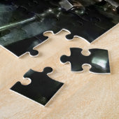 Groot laboratorium in machine-winkel legpuzzel (Zijkant)