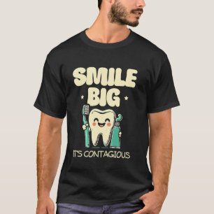 Groot Lachen Het Is Besmettelijk Tandarts Tandheel T-shirt