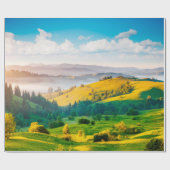 Groot landschap in het daglicht. Loca Cadeaupapier (Vlak)