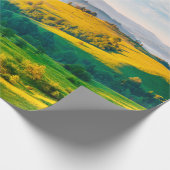 Groot landschap in het daglicht. Loca Cadeaupapier (Hoek)