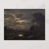 Groot landschap met brug briefkaart (Voorkant)