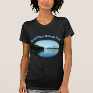 Groot landschapsfotografie van het Teton National T-shirt