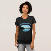 Groot landschapsfotografie van het Teton National T-shirt (Voorkant volledig)