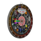 Groot Las Vegas Multi-Target Gaming Dartboard Dartbord (Voorkant Links)