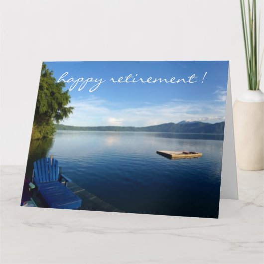 groot lazy Lake Kaart (Voorkant)