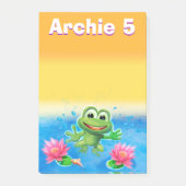 Groot Leaping Frog Custom Note-blok Post-it® Notes (Voorkant)