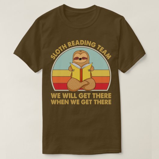 Groot leesteam t-shirt (Design voorkant)