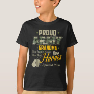 Groot Leger, Shirt, Super Cool Grandma Army T-shirt