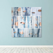 Groot lid van de stam canvas afdruk (Insitu (Houten vloer))