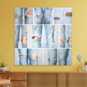 Groot lid van de stam canvas afdruk (Insitu (Woonkamer))