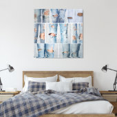 Groot lid van de stam canvas afdruk (Insitu (Slaapkamer))