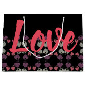 Groot liefdeshart cadeauzakje (Voorkant)