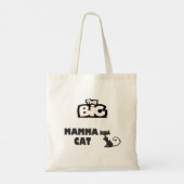 Groot mamma ontwerp voor koele katten tote bag (Achterkant)