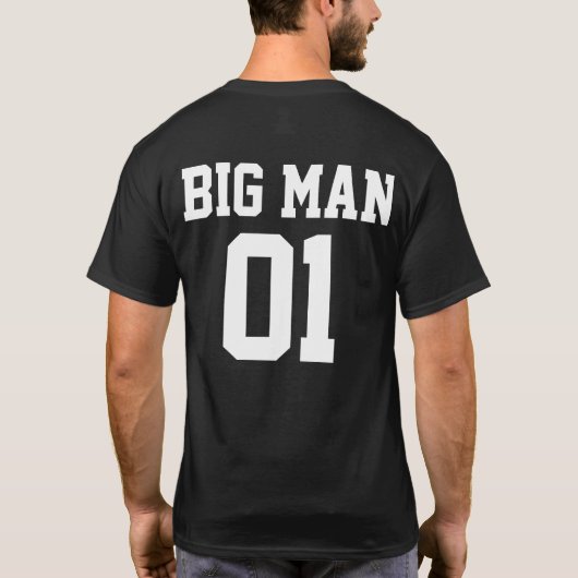 GROOT MAN 01 DADDY EN ME TSHIRT TALL (Achterkant)