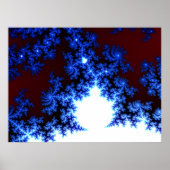 Groot Mandelbrot Fractal Poster (Voorkant)