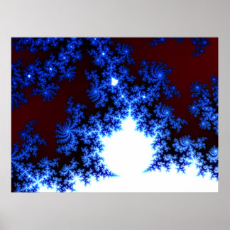 Groot Mandelbrot Fractal Poster