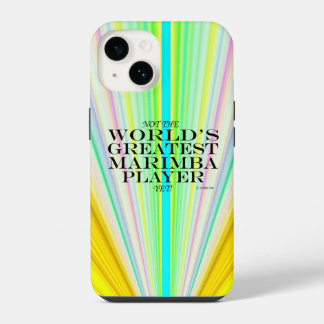 Groot Marimba Player, maar Hoesje-Mate iPhone Case 14 Hoesje