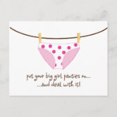 groot meisje briefkaart (Voorkant)