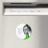 Groot meisje slipjes magneet (Insitu (Vaatwasser))