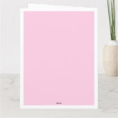 Groot Moederdag boeket van narcissen en tulpen Kaart (Achterkant)