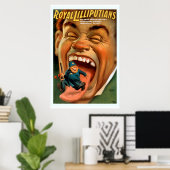 Groot-Mond Politicus Poster (Thuiskantoor)
