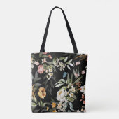 Groot monogram, fijn KunstFlorals Schouder Tas (Achterkant)