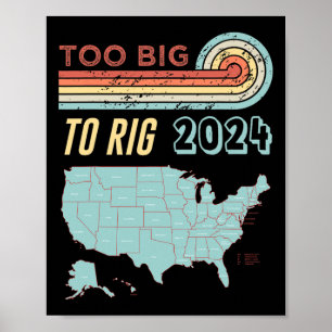 Groot naar Rig Gezegde Trump 2024 Grappig Trump Qu Poster