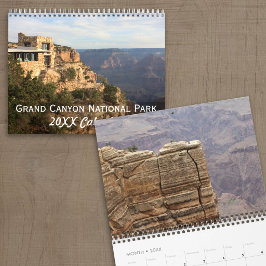 Groot Nationaal Park Canyon Fotografie Kalender