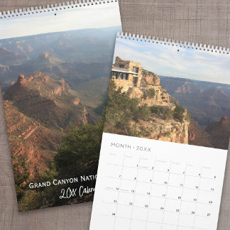 Groot Nationaal Park Canyon Fotografie Kalender