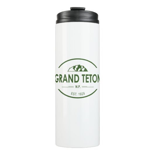 Groot Nationaal Park Teton Thermosbeker (Voorkant)