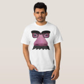Groot neus gezicht. t-shirt (Voorkant volledig)