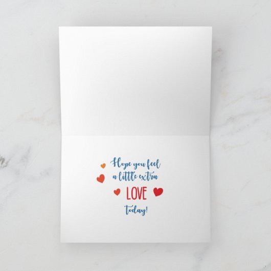 Groot nichtje liefde Valentijn kitten geel madelie Kaart (Binnen)