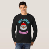 groot nick energy kerst t shirt (Voorkant volledig)