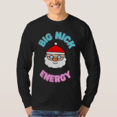groot nick energy kerst t shirt (Voorkant)