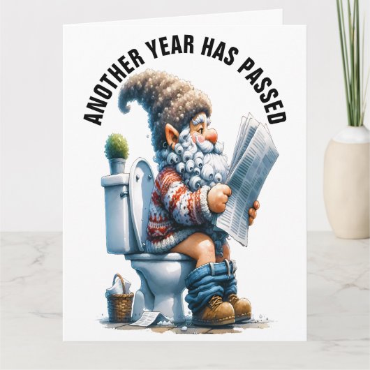 GROOT Nieuwjaar, Verjaardag, enz. Kaart (Voorkant)