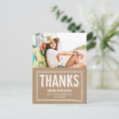 Groot nieuws Afstuderen Dank u Briefkaart (Staand voorkant)