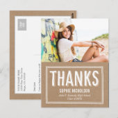 Groot nieuws Afstuderen Dank u Briefkaart (Voorkant / Achterkant)