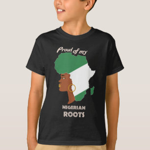 Groot Nigeriaanse roet Zwarte Geschiedenis Maandag T-shirt