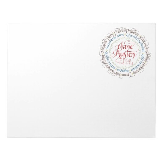 Groot Notitieblok - Jane Austen Period Dramas - Ho (Voorkant)